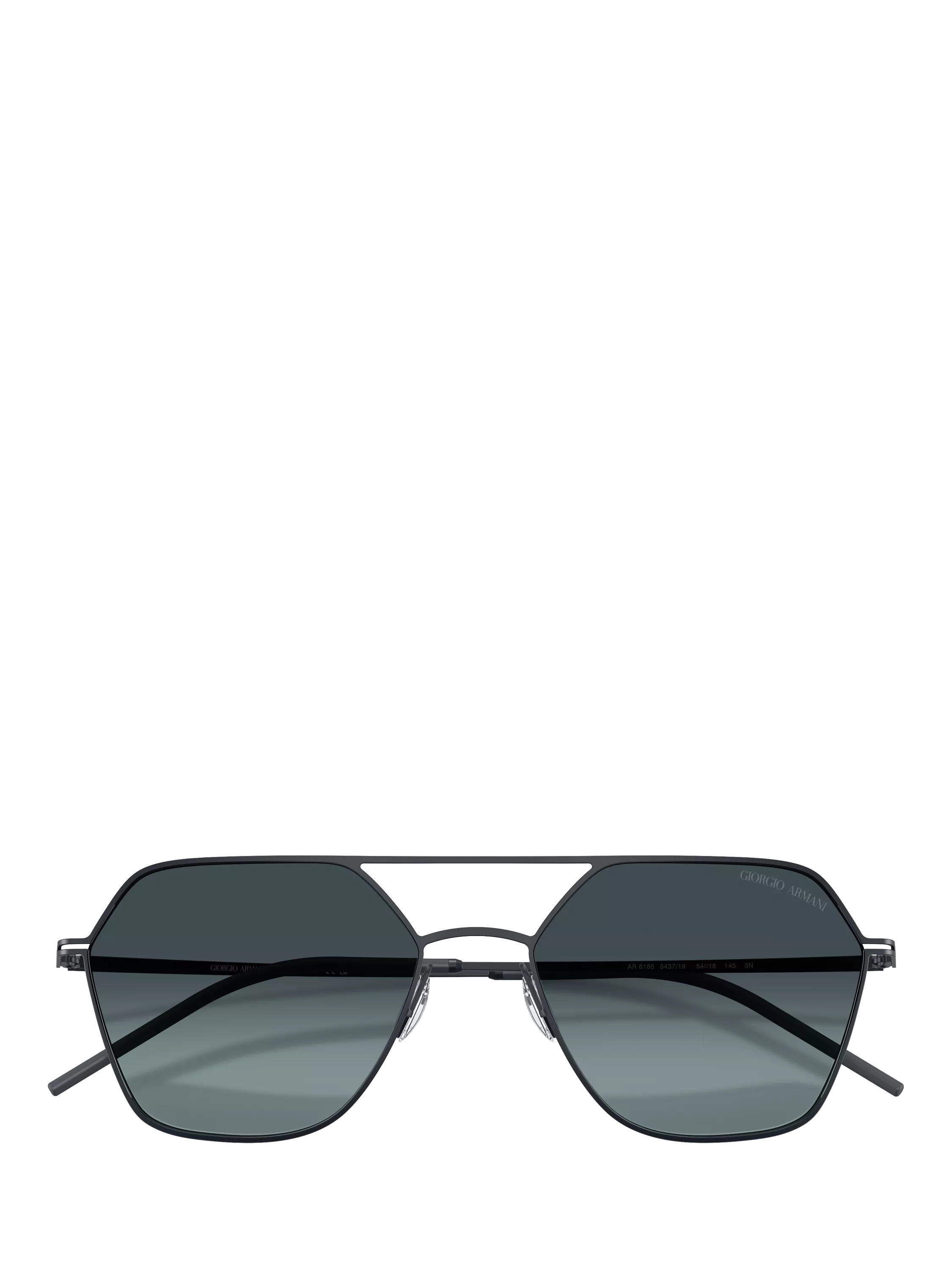Giorgio Armani square sunglasses matte blue gradient (British brand)