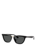 Giorgio Armani AR8253U Women's Butterfly Sunglasses, Black