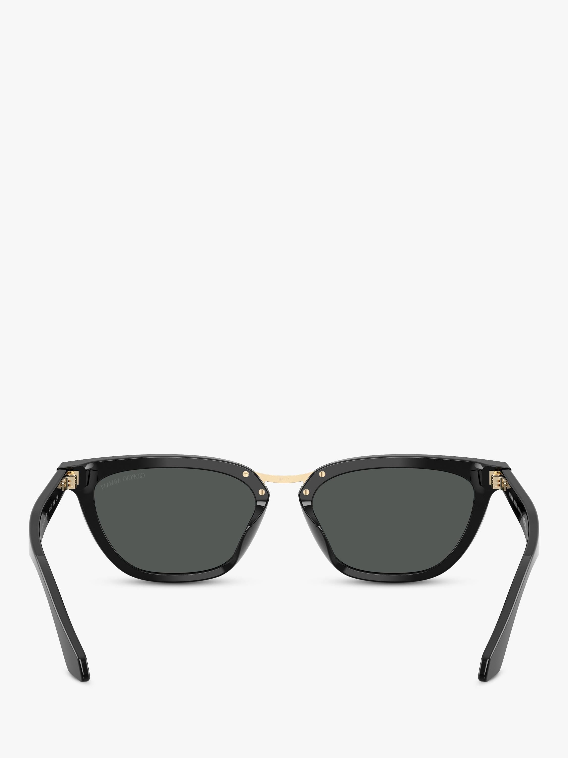 Giorgio Armani butterfly sunglasses black, UK version