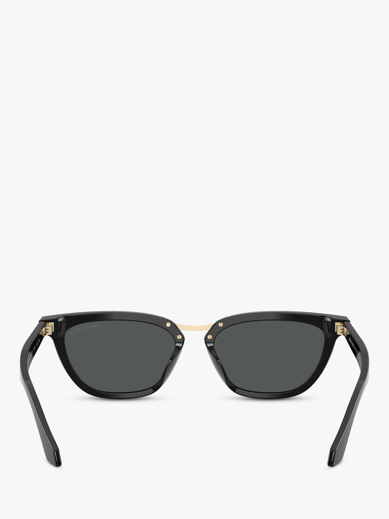 Giorgio Armani butterfly sunglasses black, UK version
