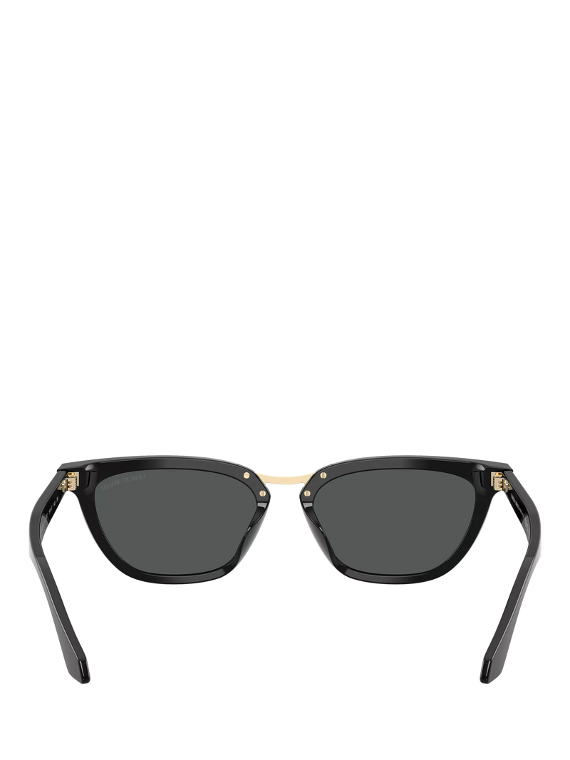 Giorgio Armani butterfly sunglasses black, UK version
