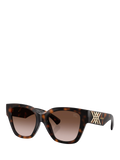 Burberry BE4489 Women's Square Sunglasses Brown