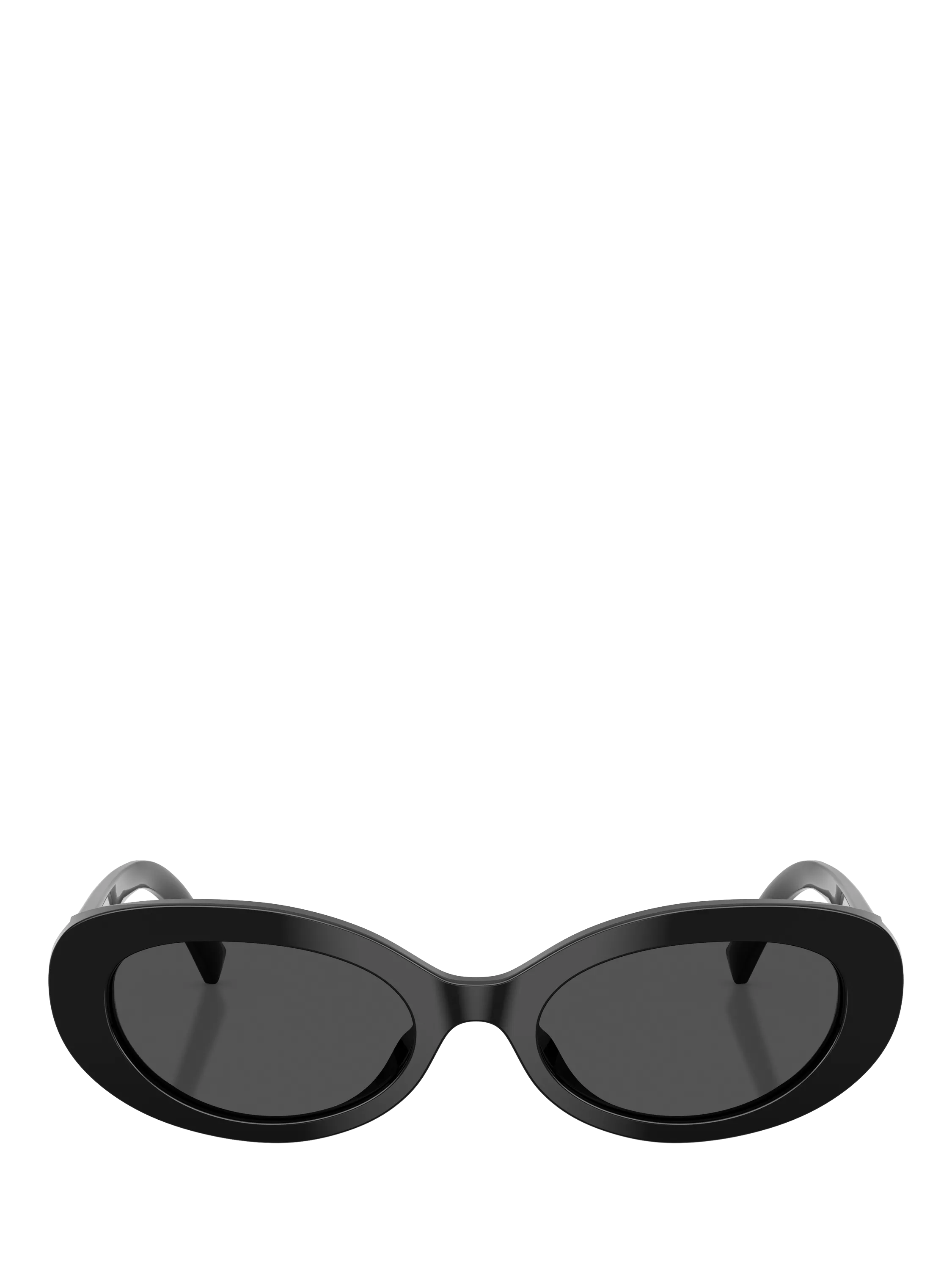 Dolce & Gabbana oval sunglasses black grey 53mm, UK version