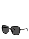 Dolce & Gabbana square black sunglasses 55mm lens, imported from the UK