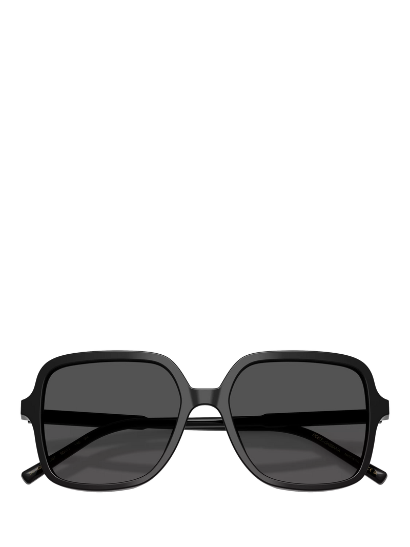 Dolce & Gabbana square black sunglasses 55mm lens, imported from the UK