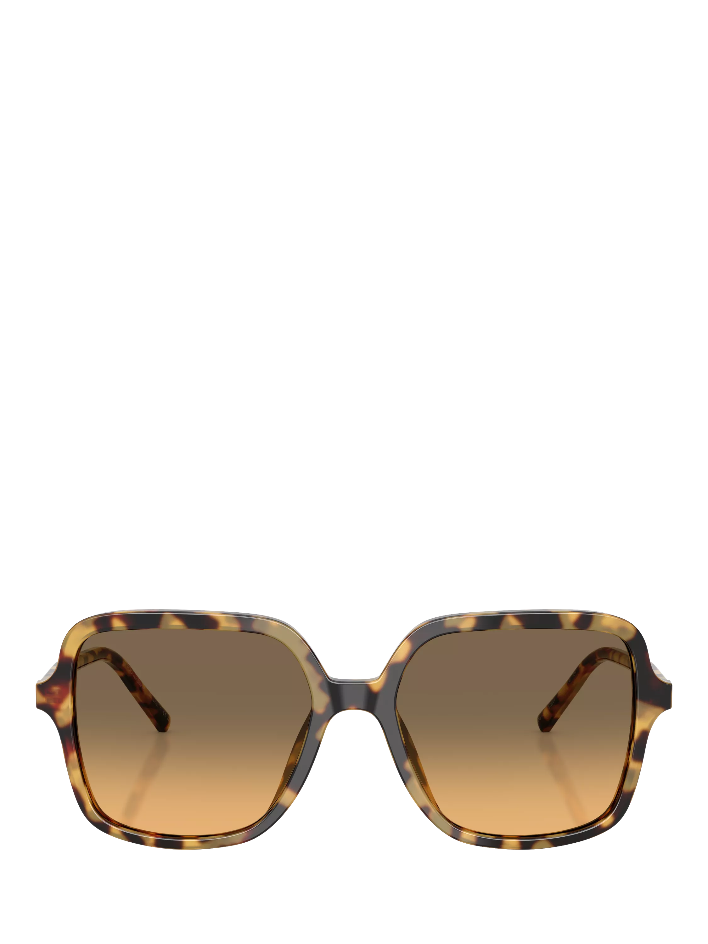 Dolce & Gabbana square sunglasses yellow Havana brown gradient, UK version