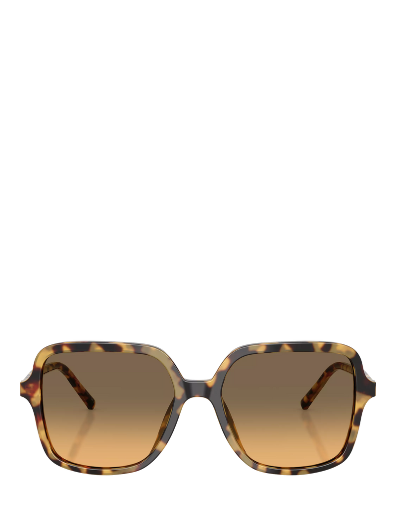 Dolce & Gabbana square sunglasses yellow Havana brown gradient, UK version