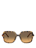 Dolce & Gabbana square sunglasses yellow Havana brown gradient, UK version