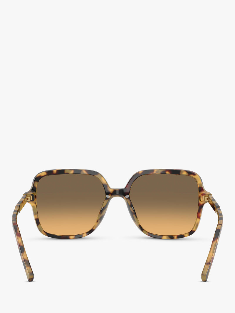 Dolce & Gabbana square sunglasses yellow Havana brown gradient, UK version