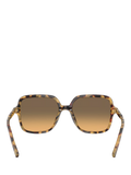 Dolce & Gabbana square sunglasses yellow Havana brown gradient, UK version