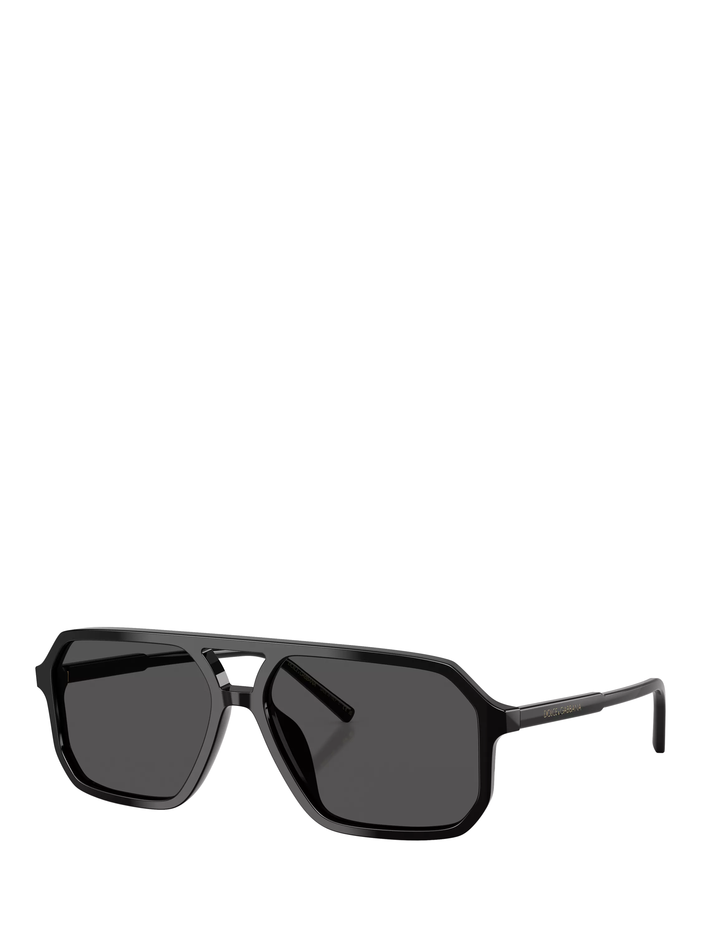 Dolce & Gabbana square sunglasses black polyamide (British brand)
