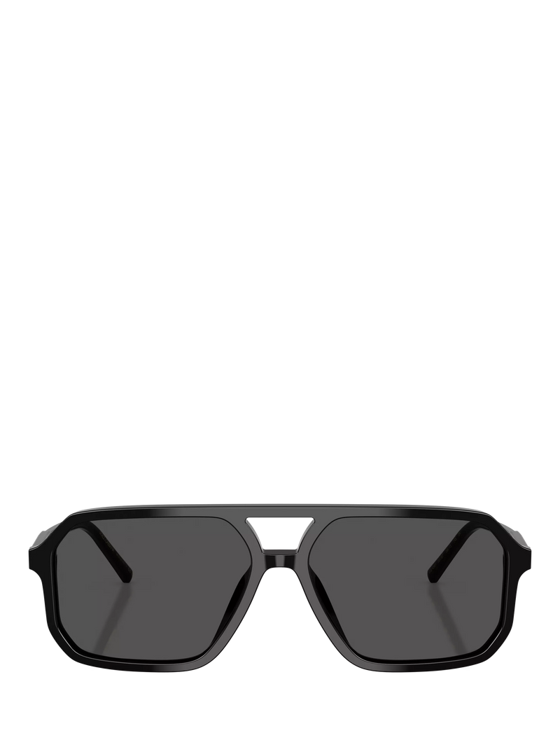 Dolce & Gabbana square sunglasses black polyamide (British brand)