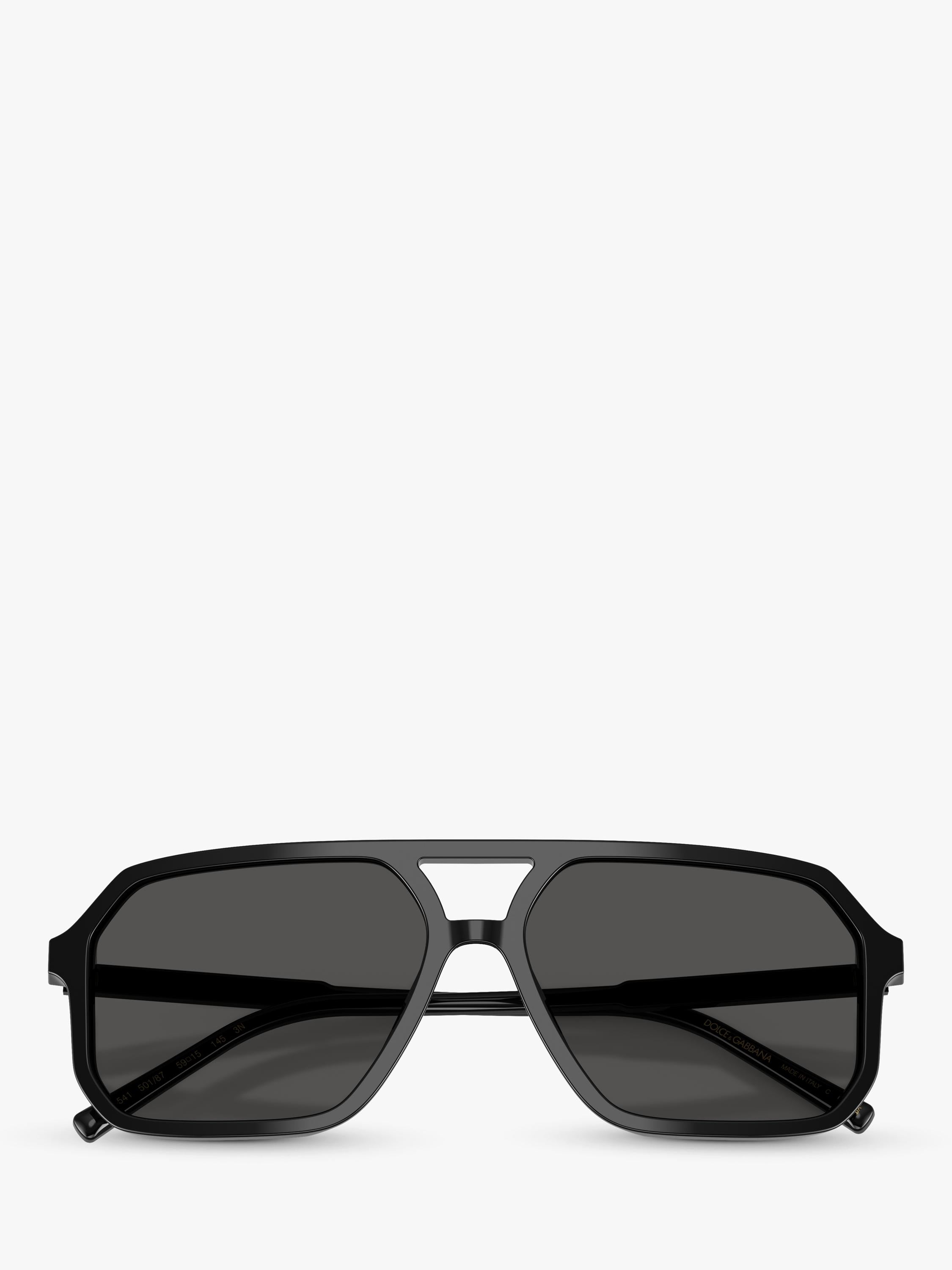 Dolce & Gabbana square sunglasses black polyamide (British brand)