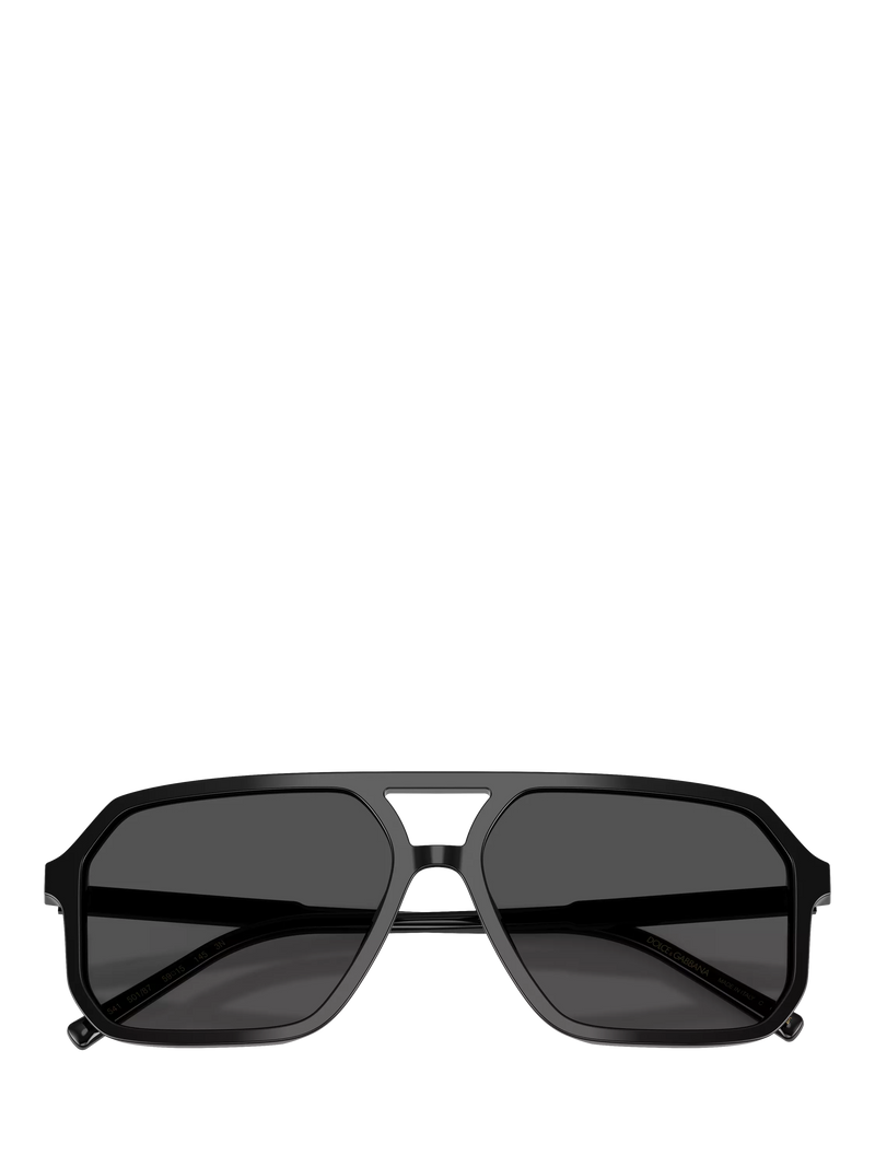 Dolce & Gabbana square sunglasses black polyamide (British brand)