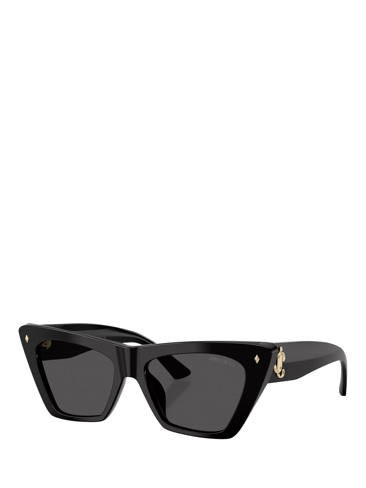 Jimmy Choo women's cat's eye sunglasses black frame, UK version