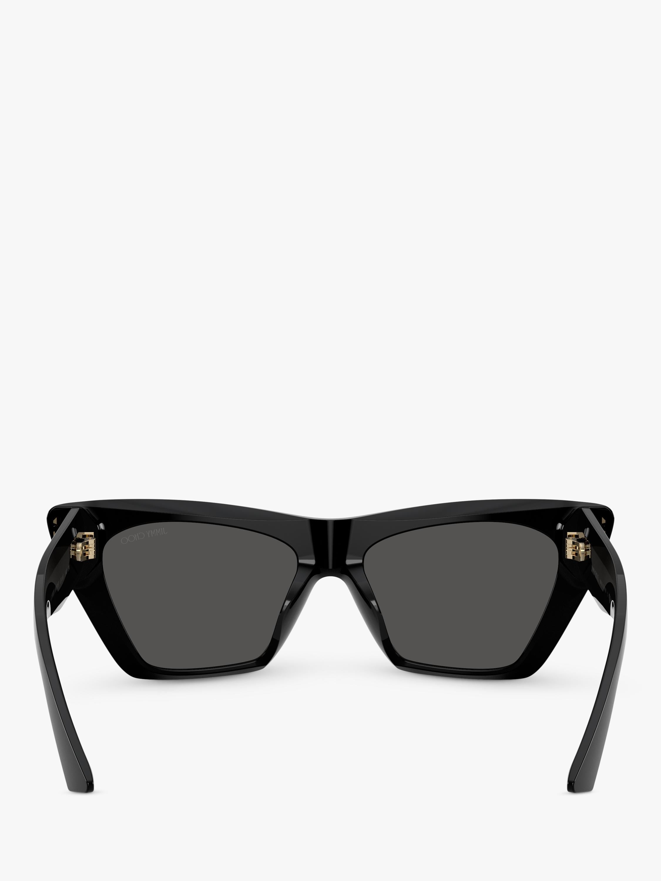 Jimmy Choo women's cat's eye sunglasses black frame, UK version