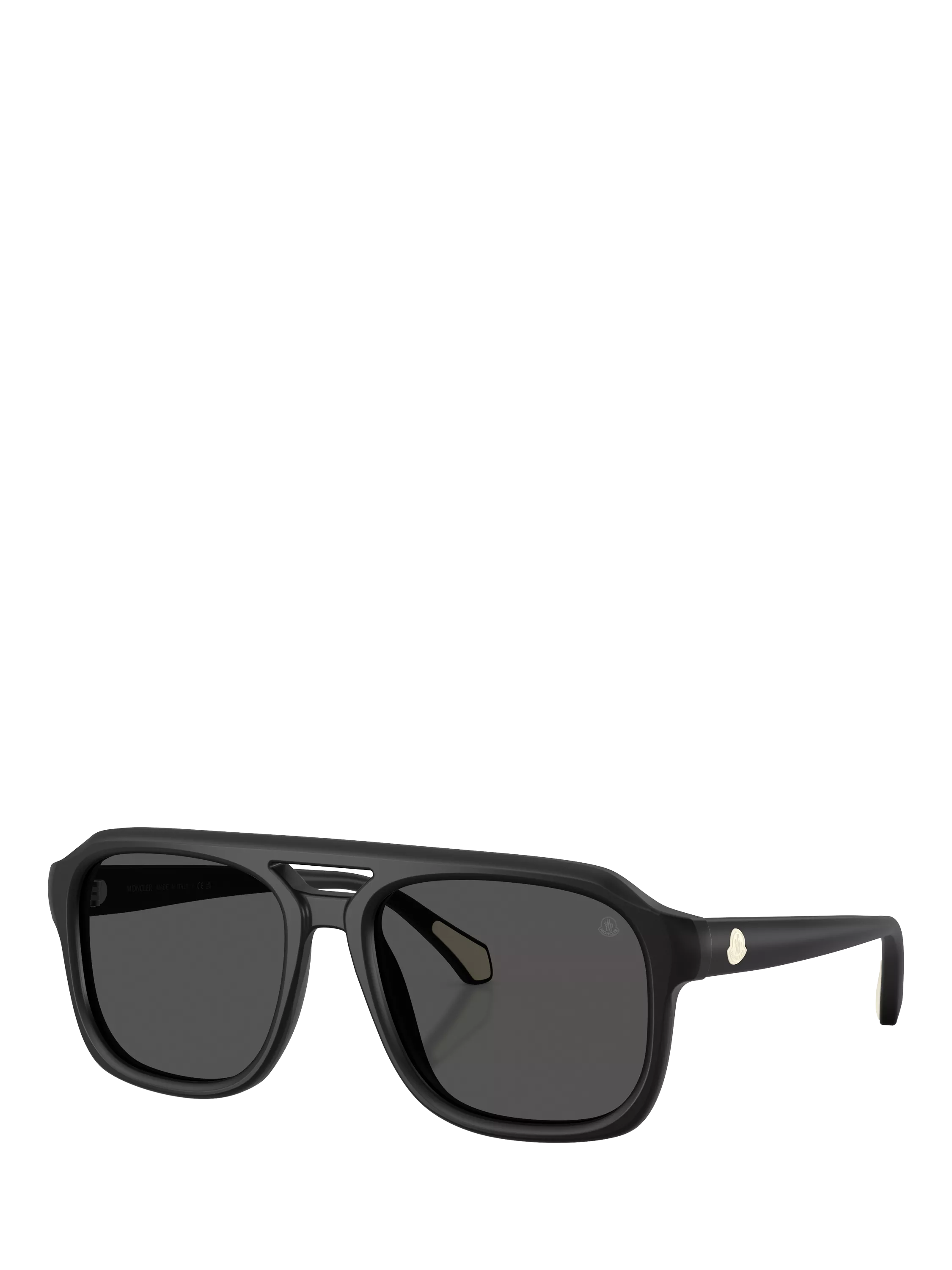 Moncler square sunglasses black frame polyamide, UK version
