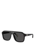 Moncler square sunglasses black frame polyamide, UK version