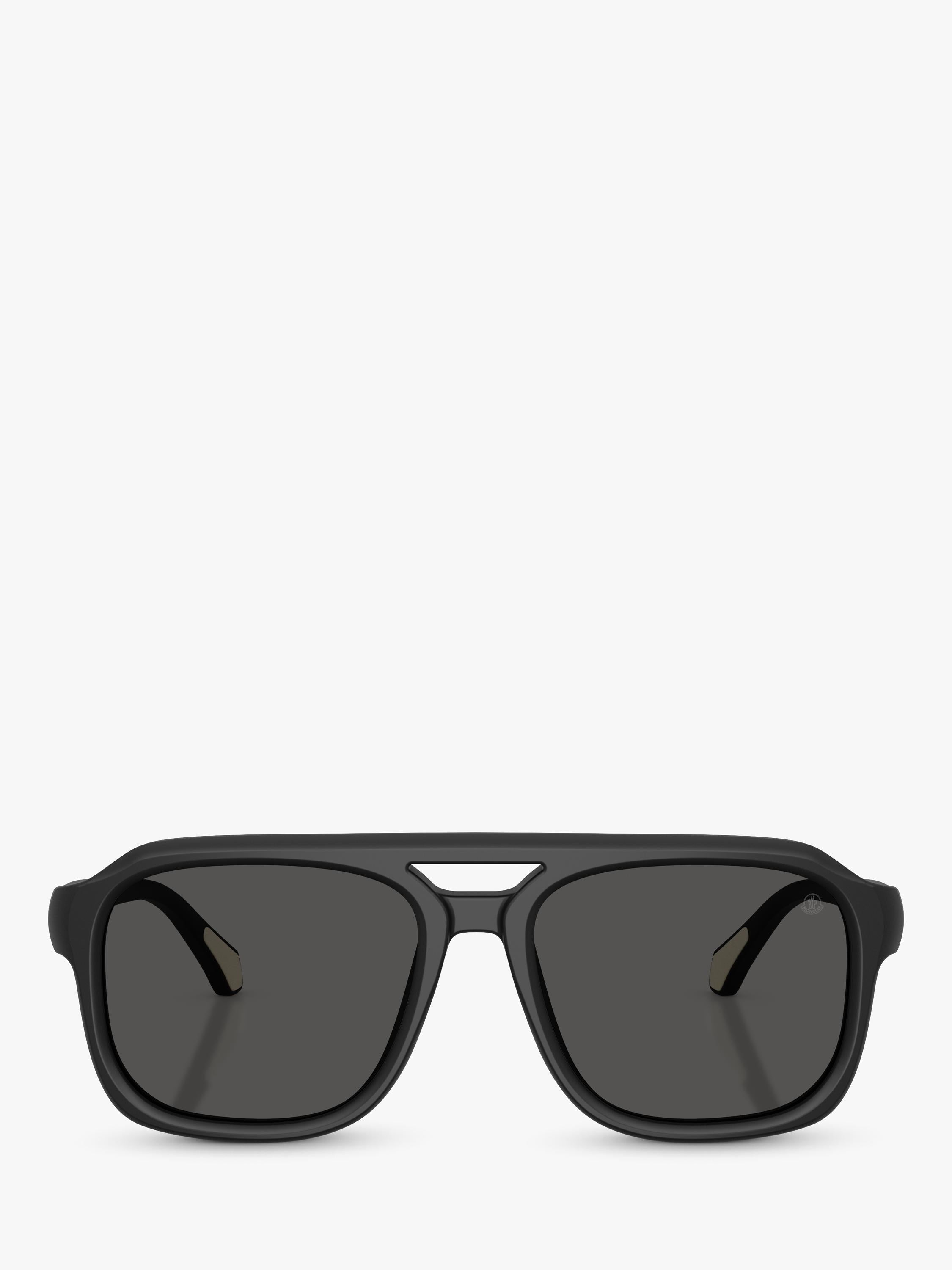Moncler square sunglasses black frame polyamide, UK version