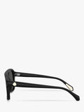 Moncler square sunglasses black frame polyamide, UK version