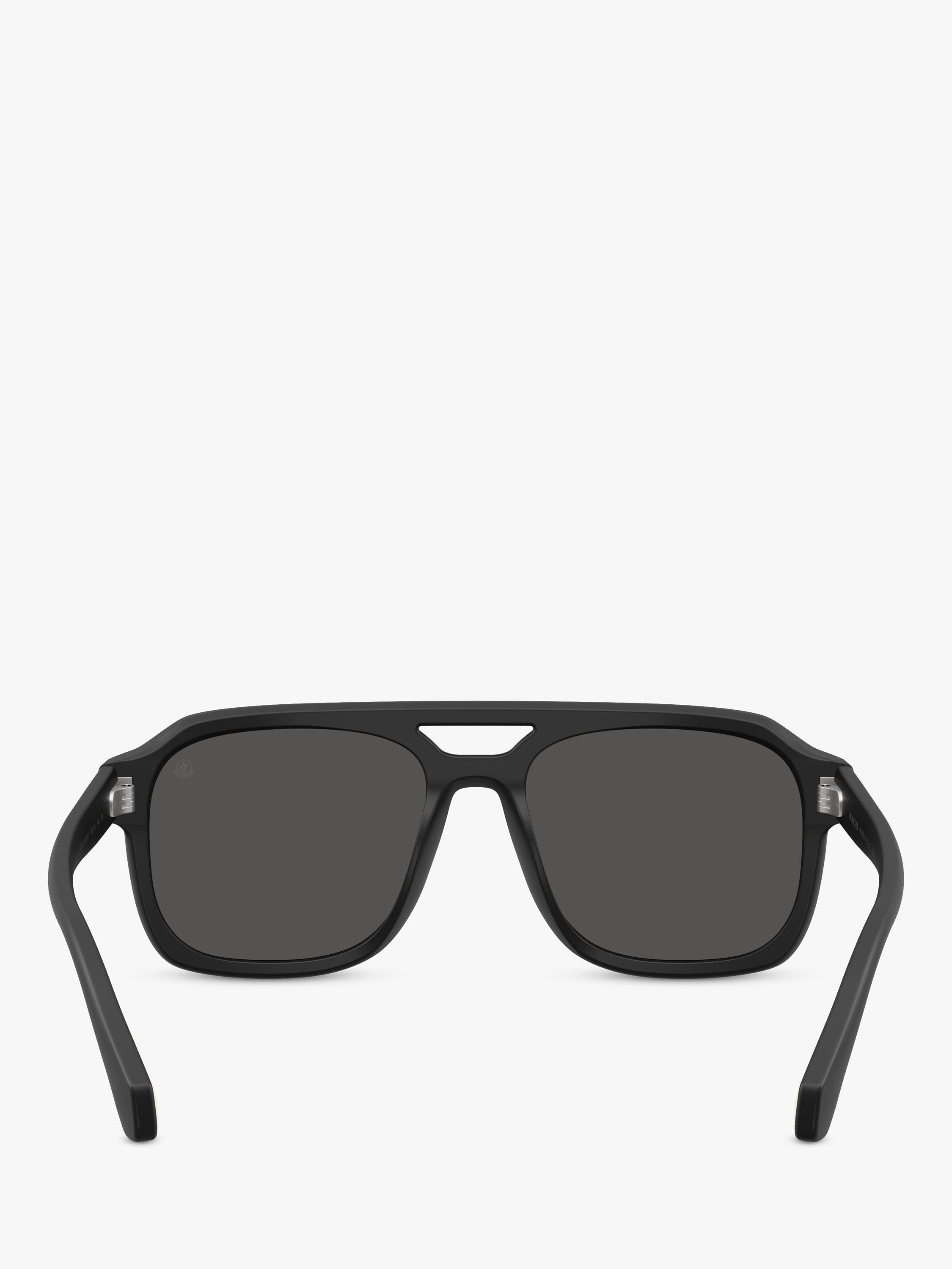 Moncler square sunglasses black frame polyamide, UK version