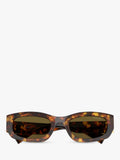 Miu Miu irregular sunglasses brown frame 53mm (British brand)