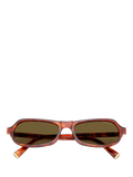 Miu Miu irregular sunglasses Havana Cognac brown - imported from the UK