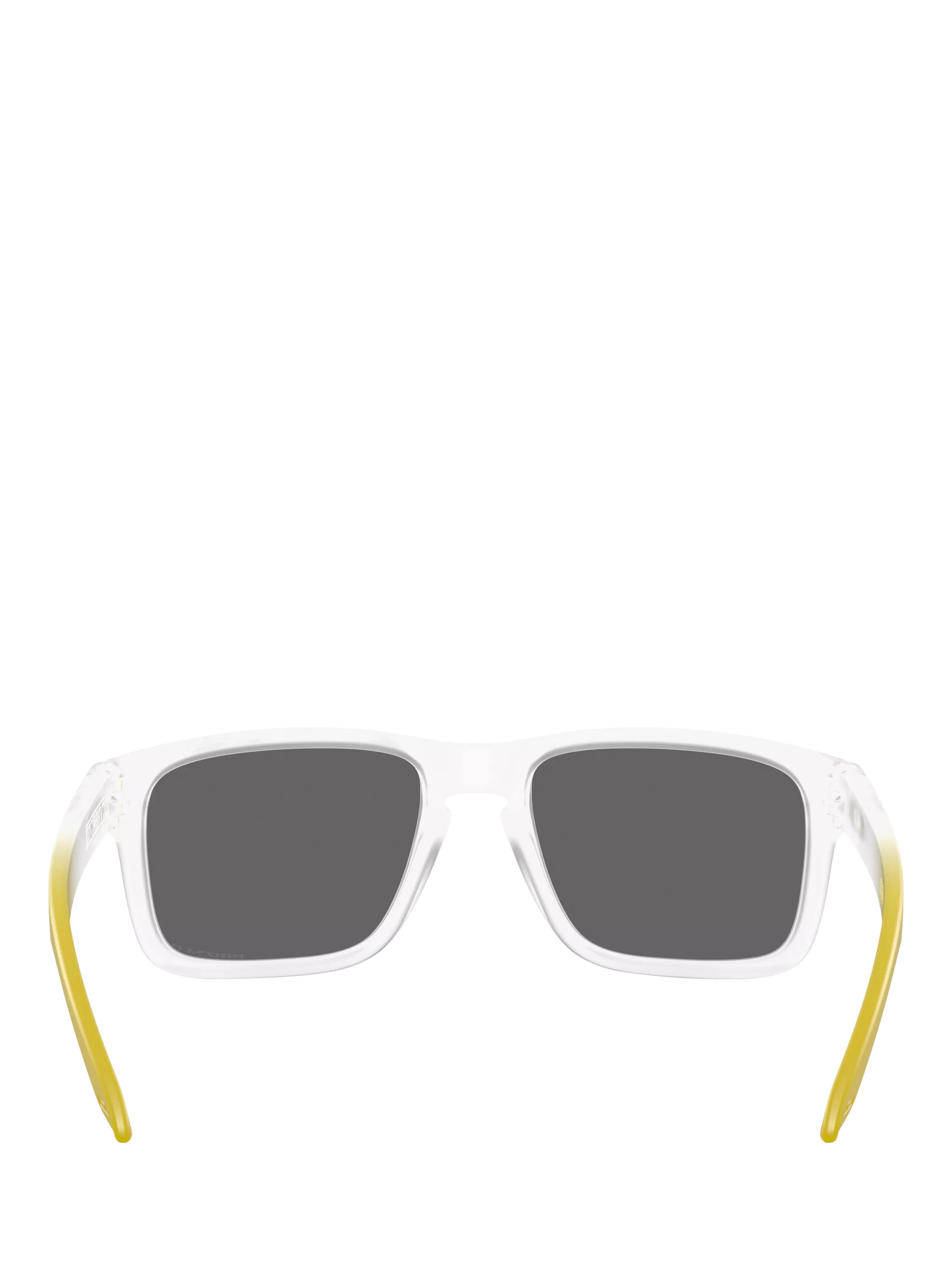 Oakley OO9102 polarised square sunglasses matte clear grey, imported from the UK