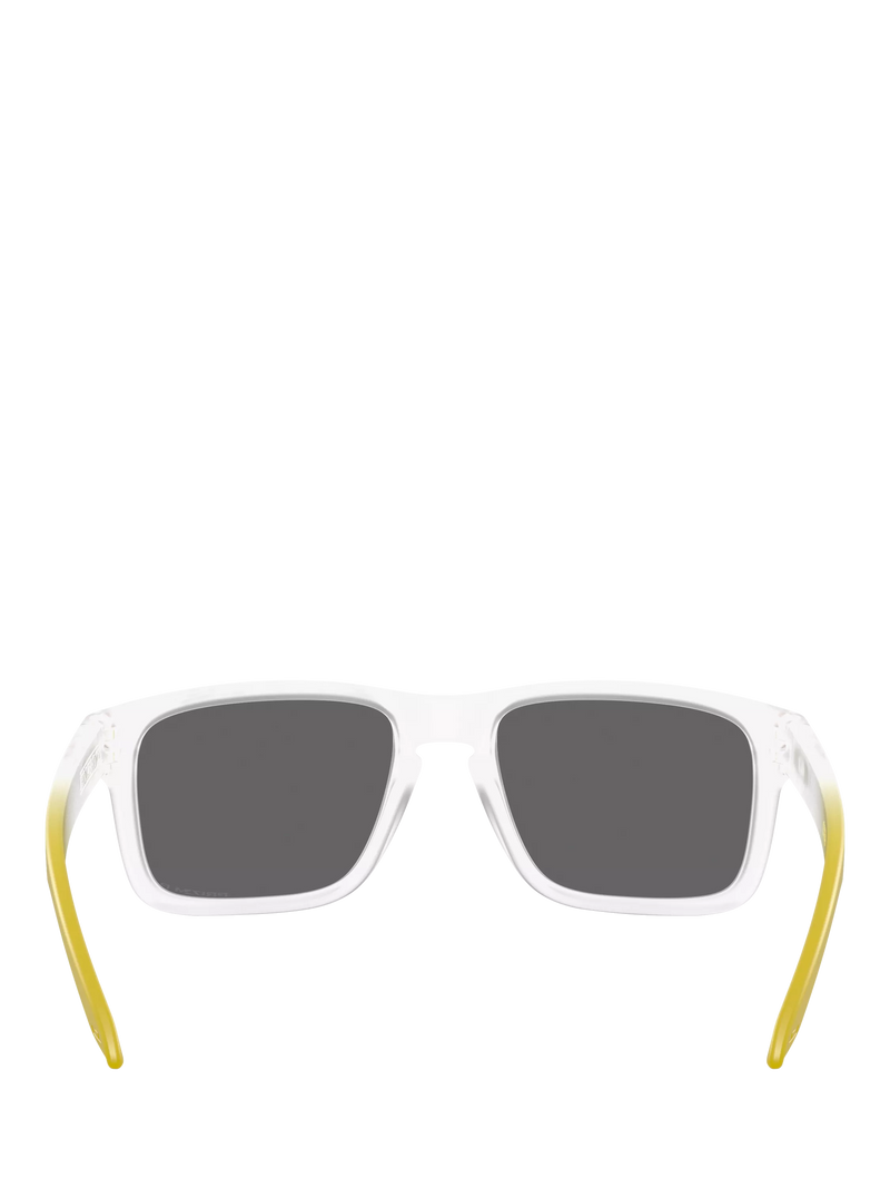 Oakley OO9102 polarised square sunglasses matte clear grey, imported from the UK
