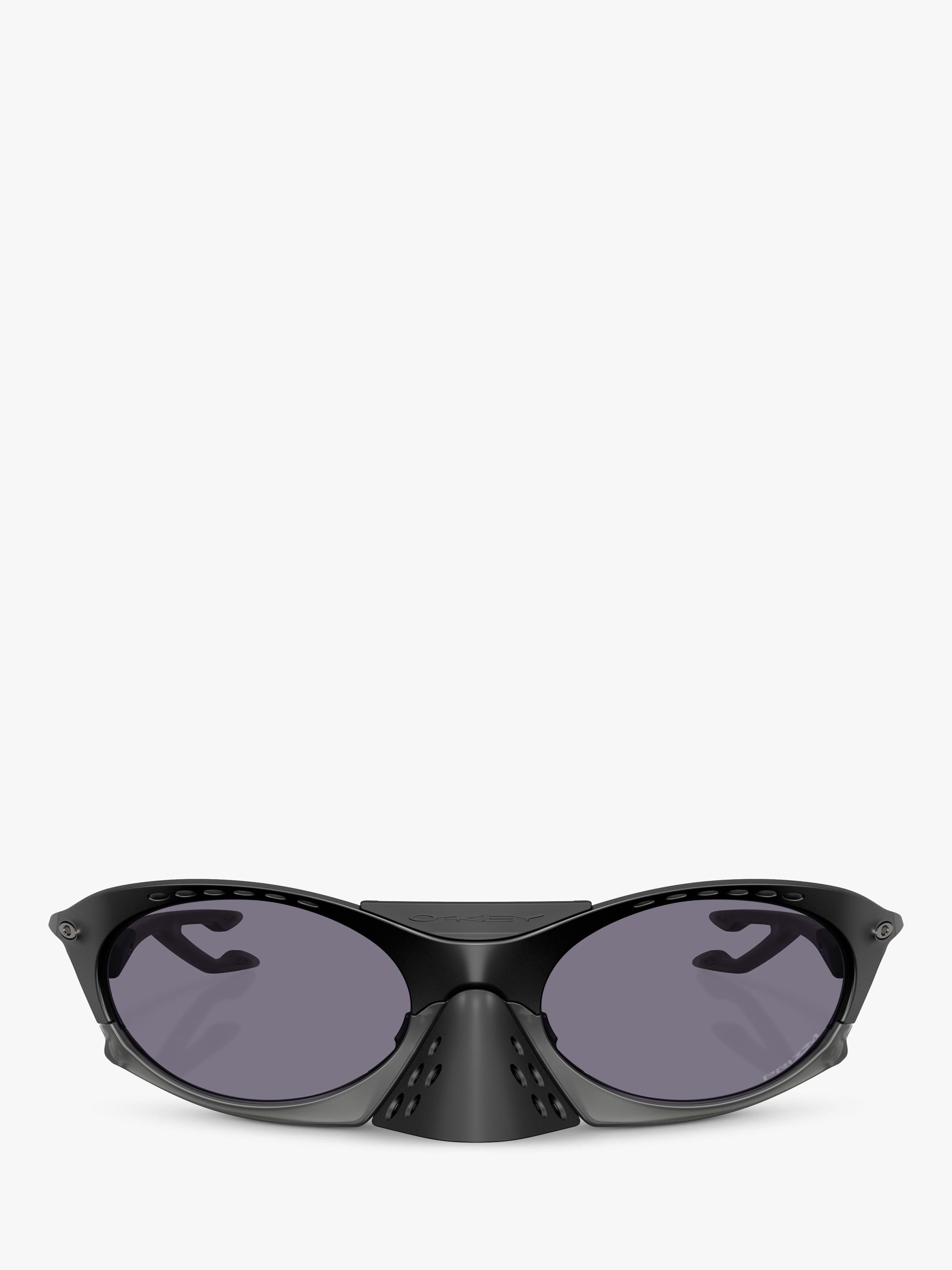 Oakley OO9437 tinted oval sunglasses, imported from the UK