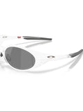 Oakley polarised oval sunglasses matte clear frame (British brand)