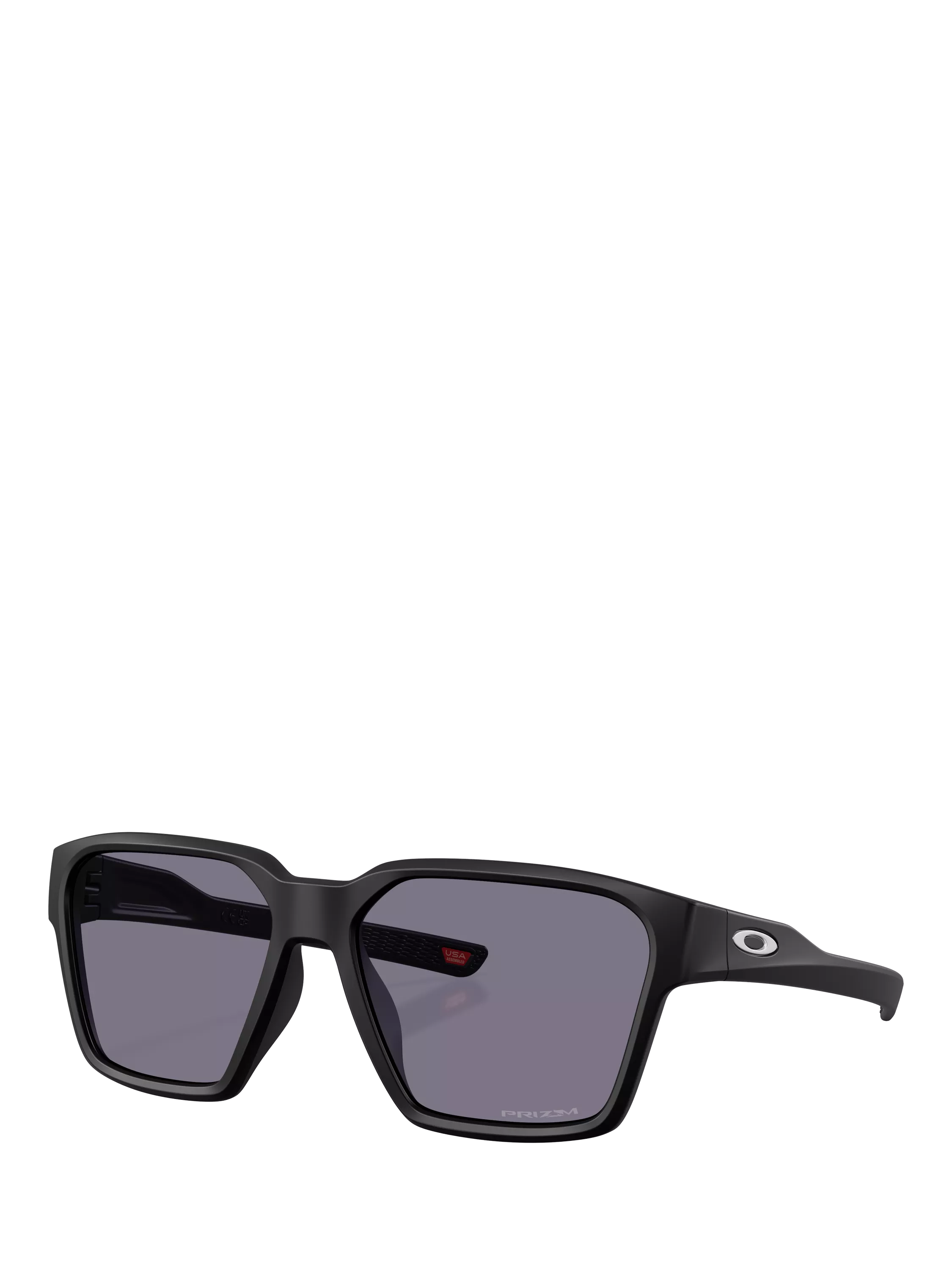 Oakley OO9497 Men's Tinted Square Sunglasses, Matte Black/Grey