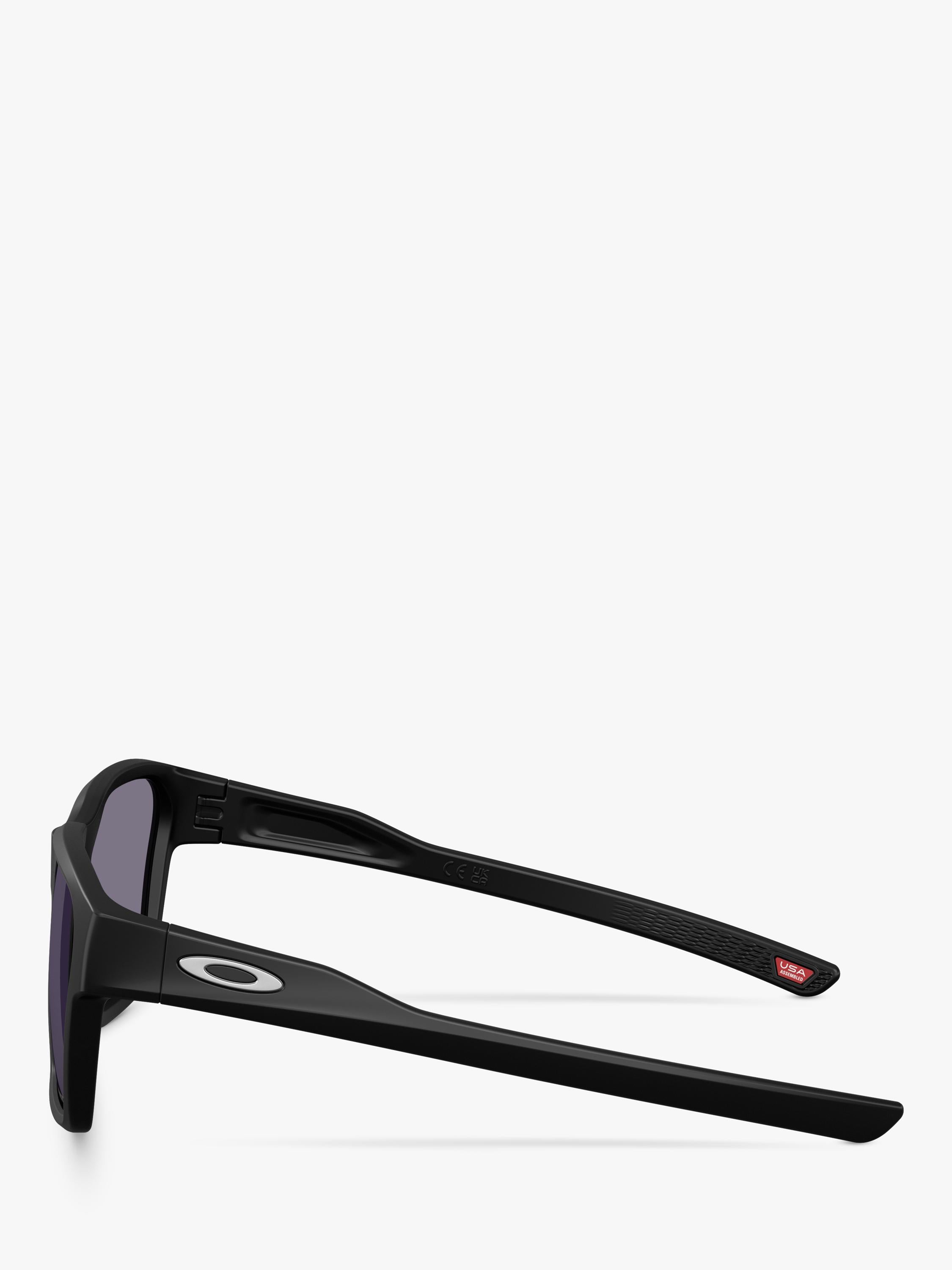 Oakley OO9497 men's square sunglasses matte black grey, imported from the UK