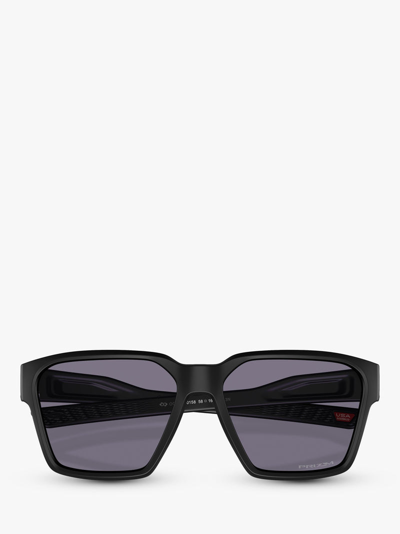 Oakley OO9497 men's square sunglasses matte black grey, imported from the UK