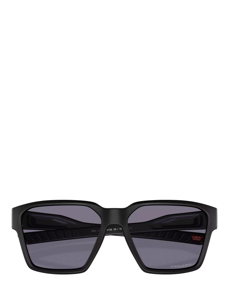 Oakley OO9497 men's square sunglasses matte black grey, imported from the UK