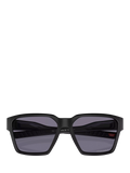 Oakley OO9497 men's square sunglasses matte black grey, imported from the UK