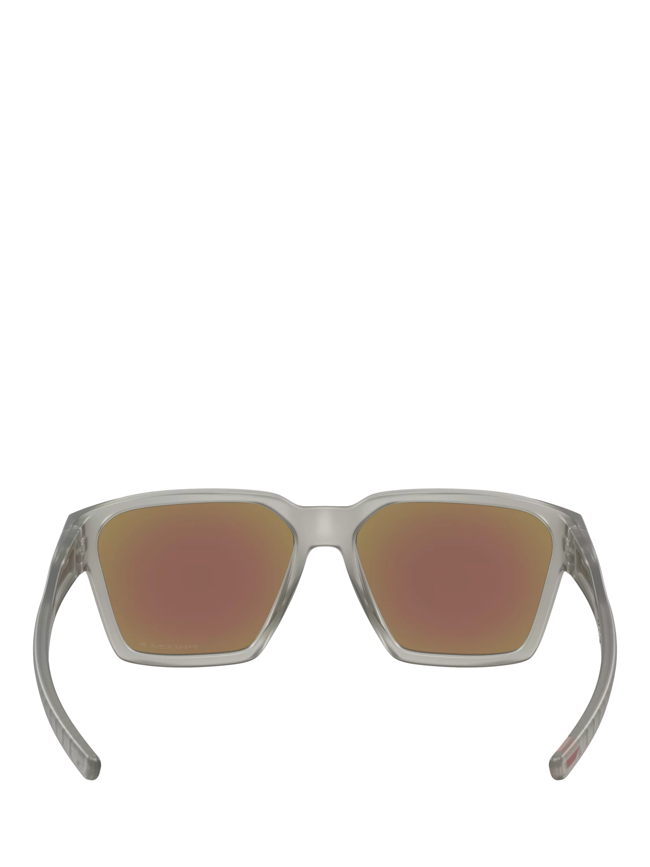 Oakley square polarized sunglasses with blue mirror (British brand)