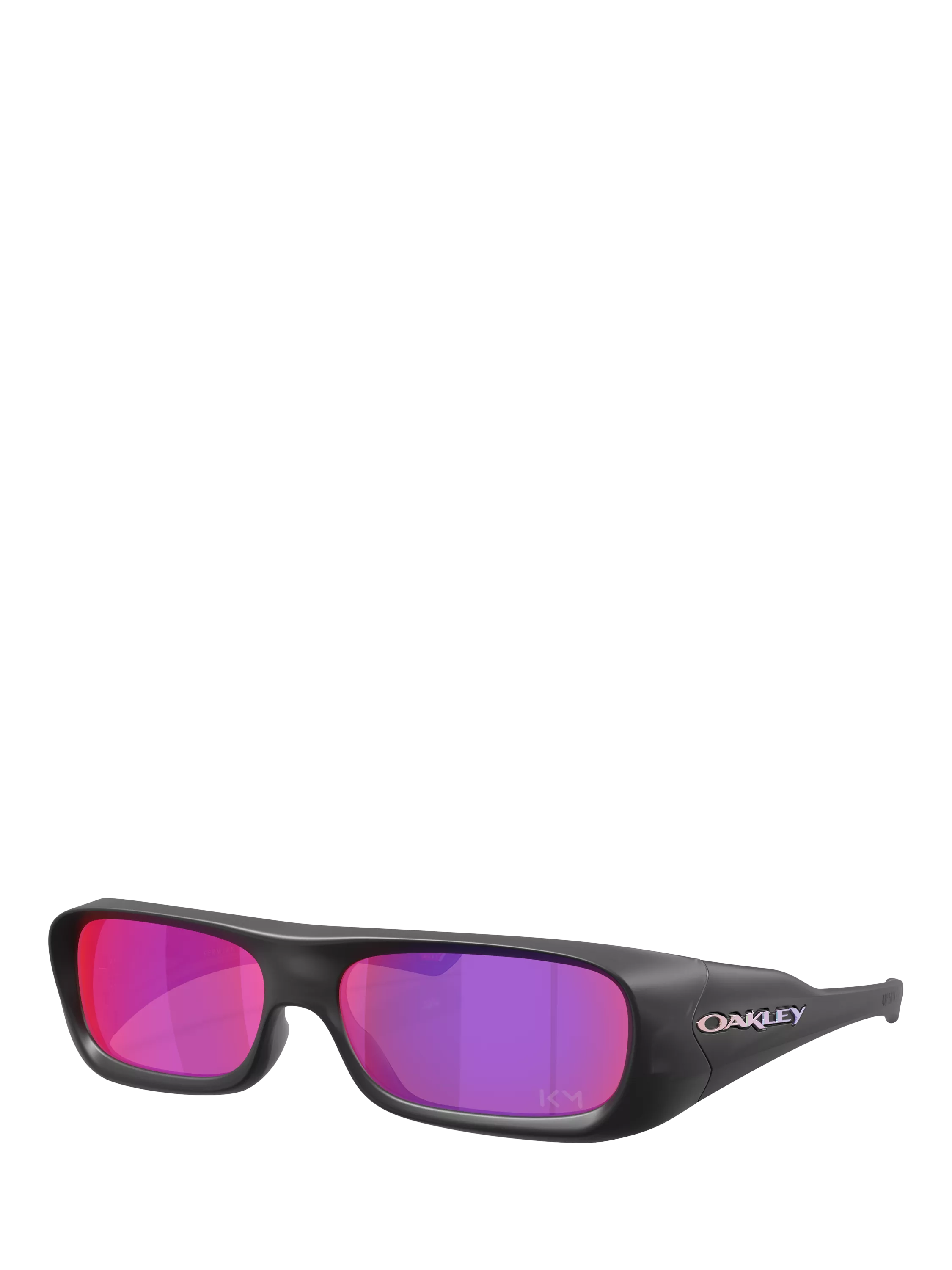 Oakley matte black rectangular sunglasses 59mm, imported from the UK