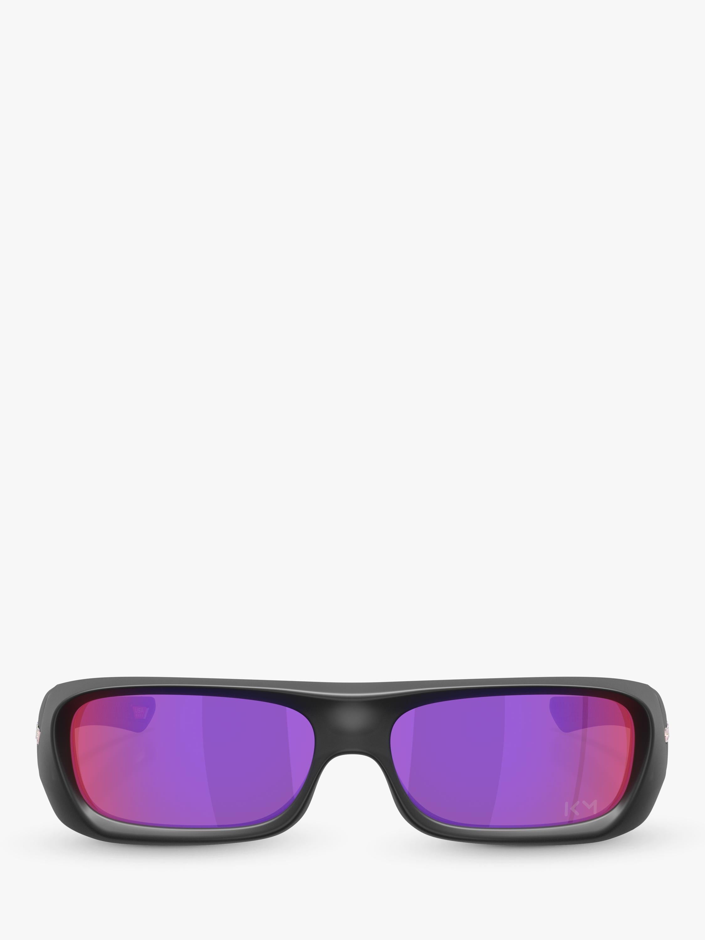 Oakley matte black rectangular sunglasses 59mm, imported from the UK