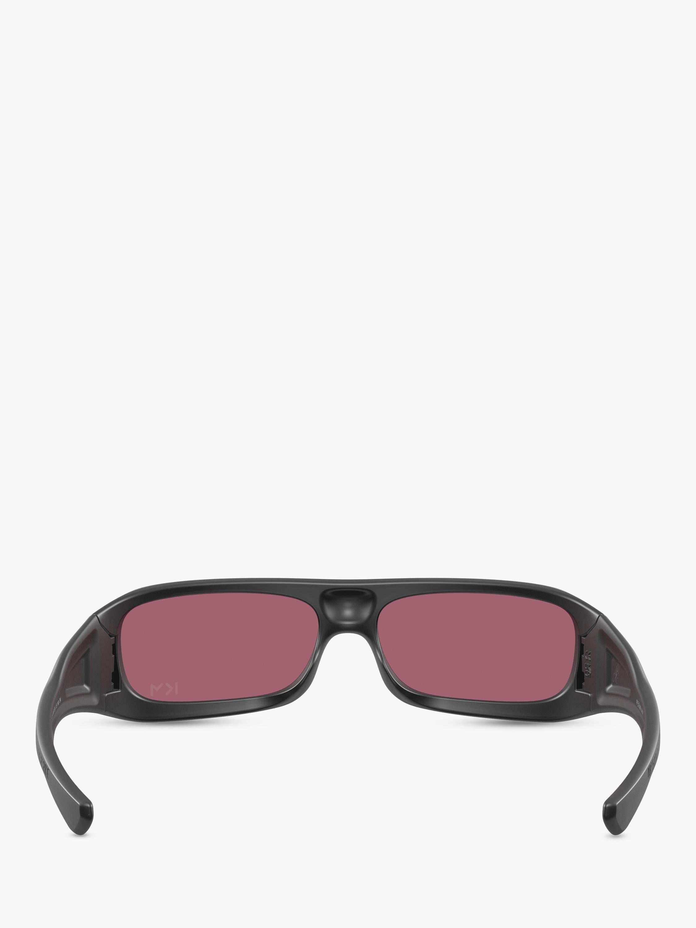 Oakley matte black rectangular sunglasses 59mm, imported from the UK