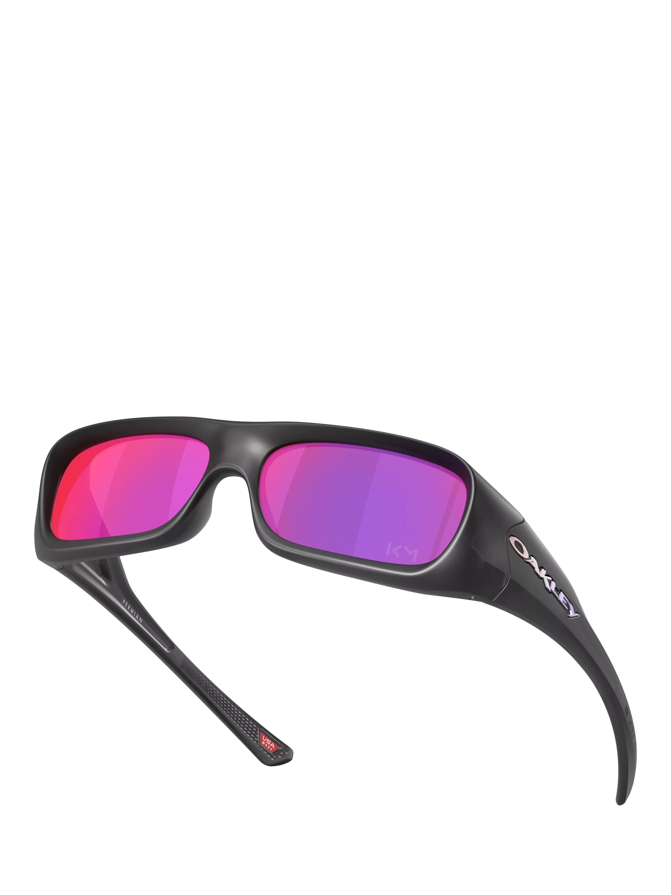 Oakley matte black rectangular sunglasses 59mm, imported from the UK