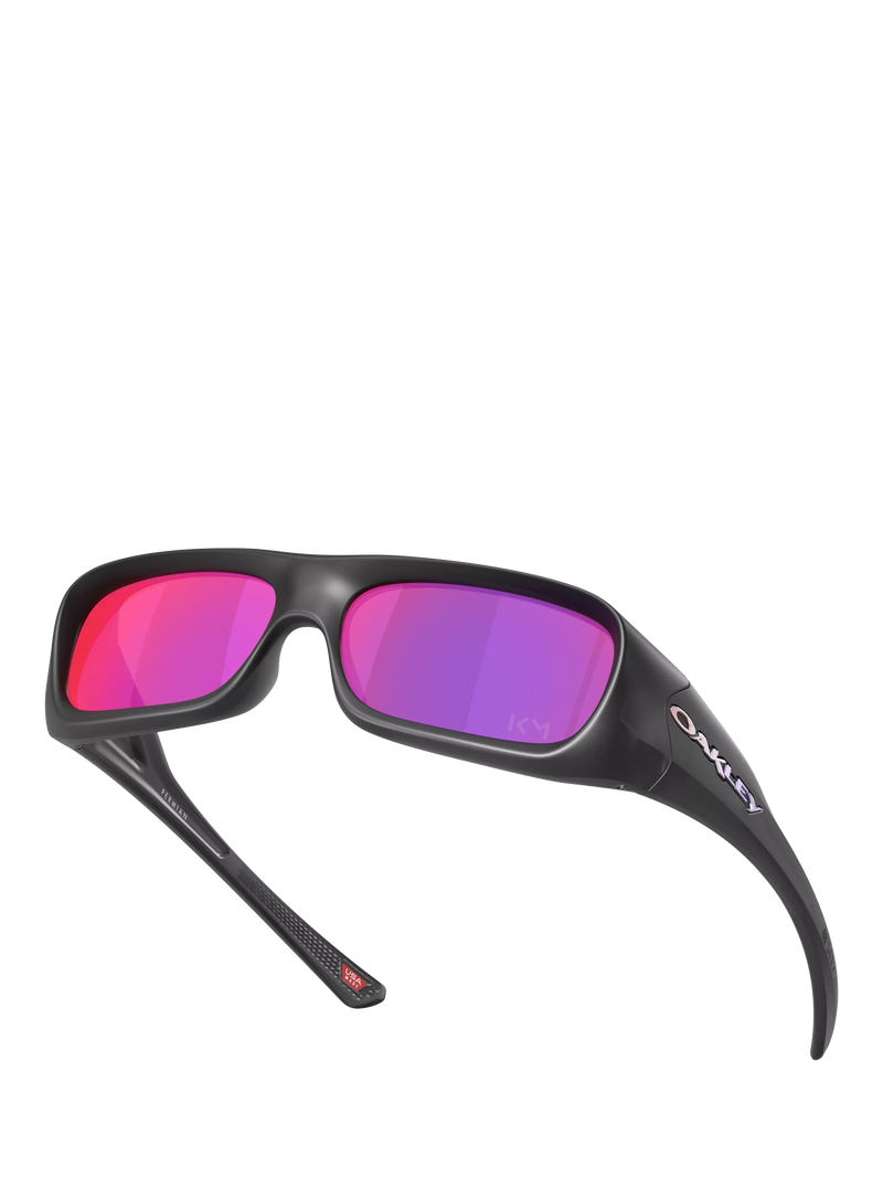Oakley matte black rectangular sunglasses 59mm, imported from the UK