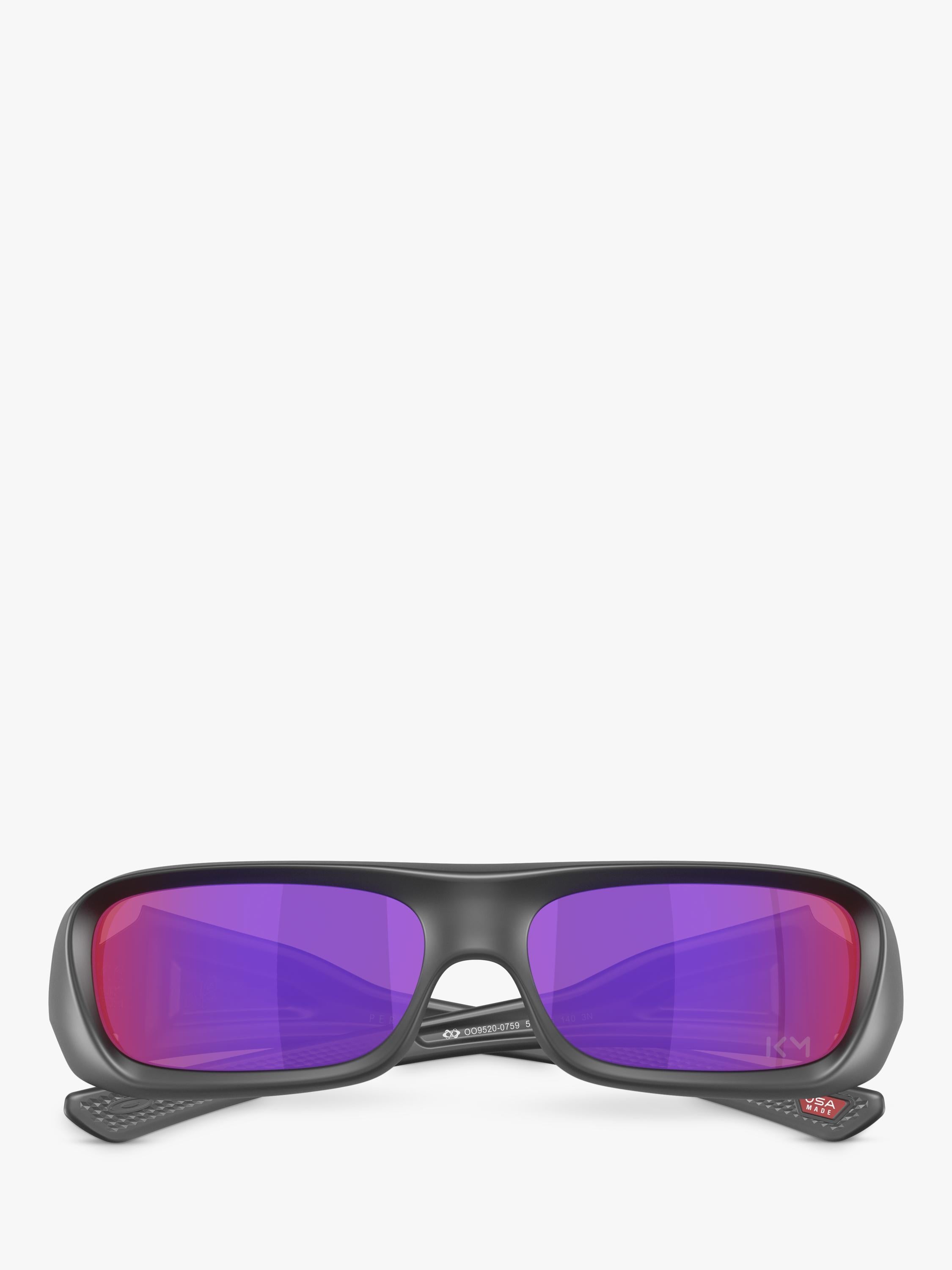 Oakley matte black rectangular sunglasses 59mm, imported from the UK