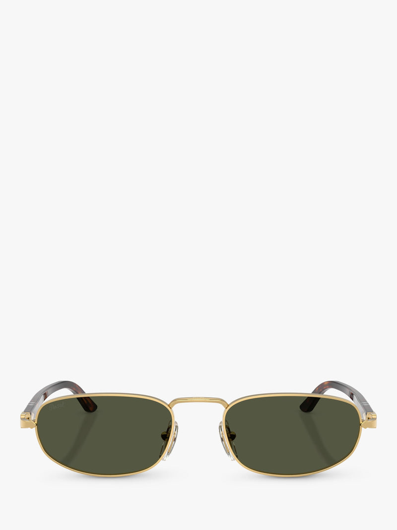 Persol PO1028S oval sunglasses gold/green (British brand)
