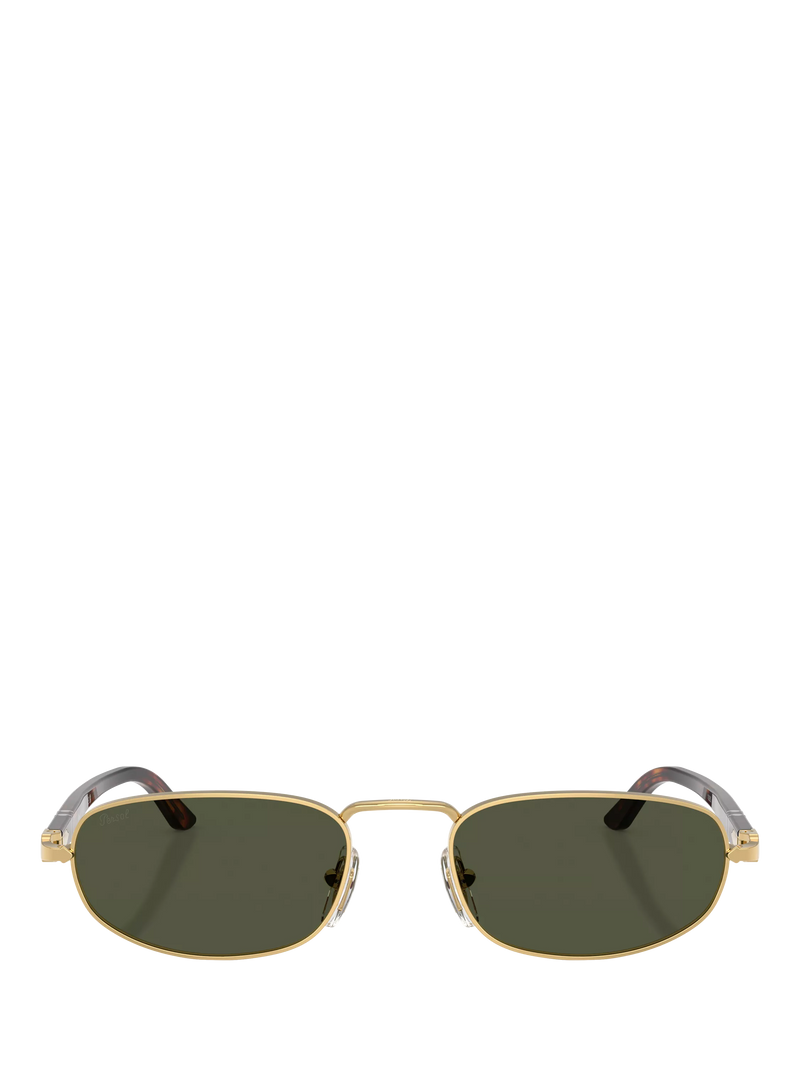 Persol PO1028S oval sunglasses gold/green (British brand)