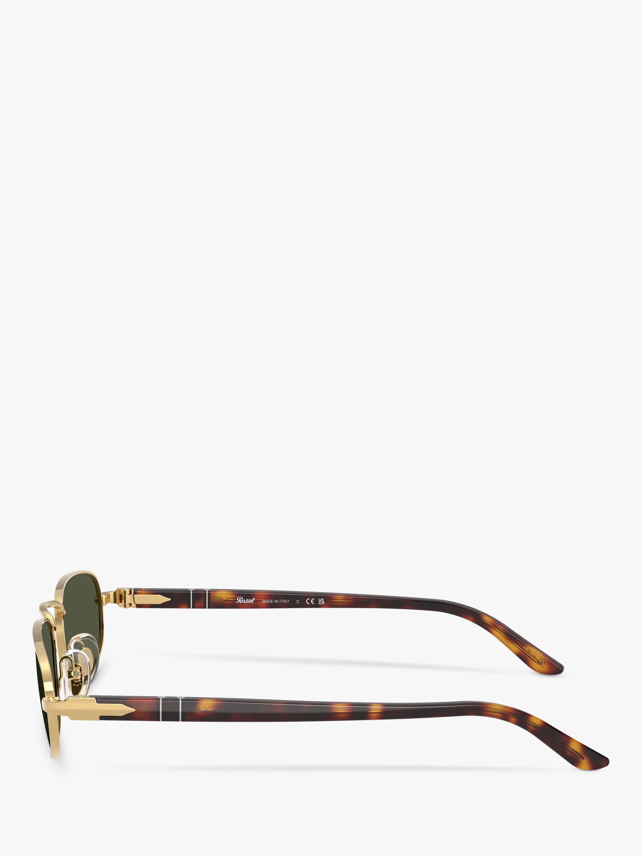 Persol PO1028S oval sunglasses gold/green (British brand)