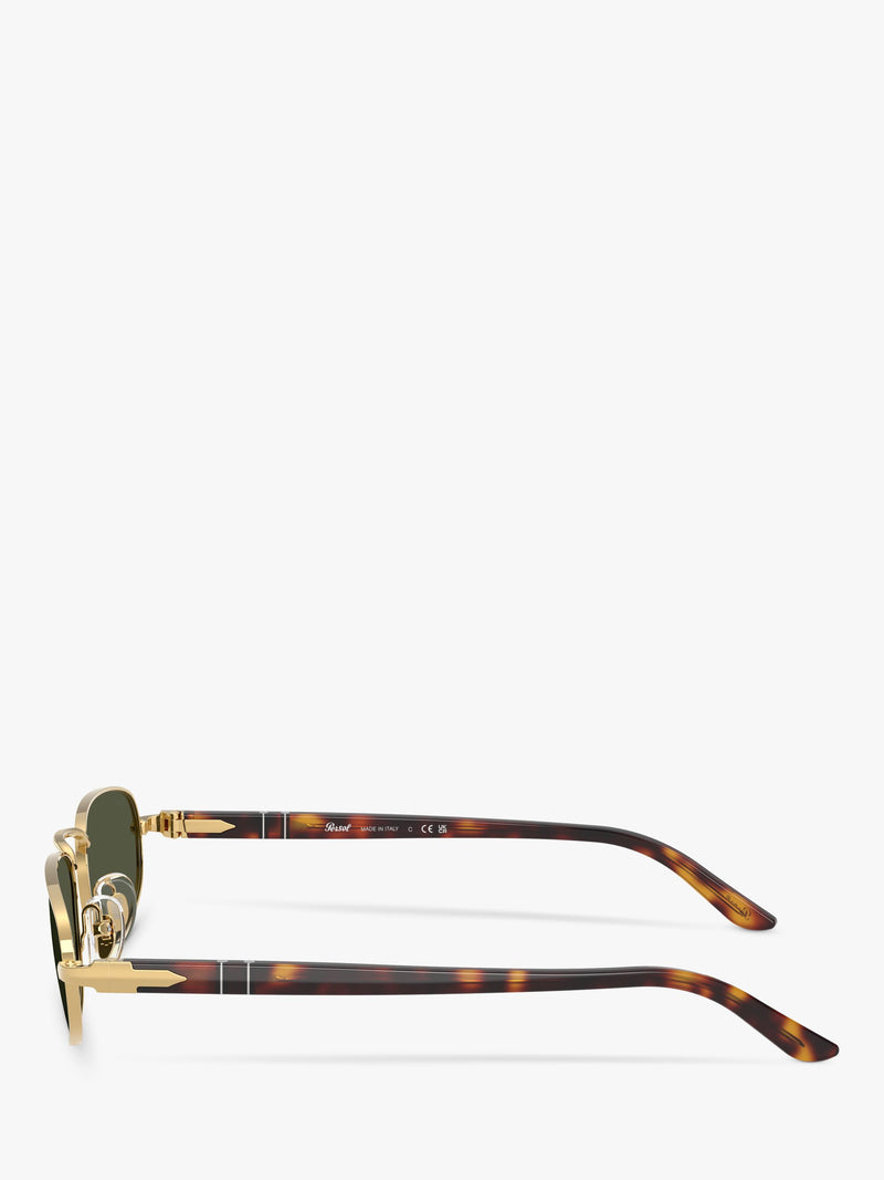 Persol PO1028S oval sunglasses gold/green (British brand)
