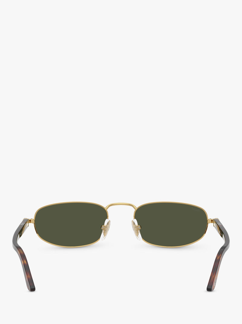 Persol PO1028S oval sunglasses gold/green (British brand)