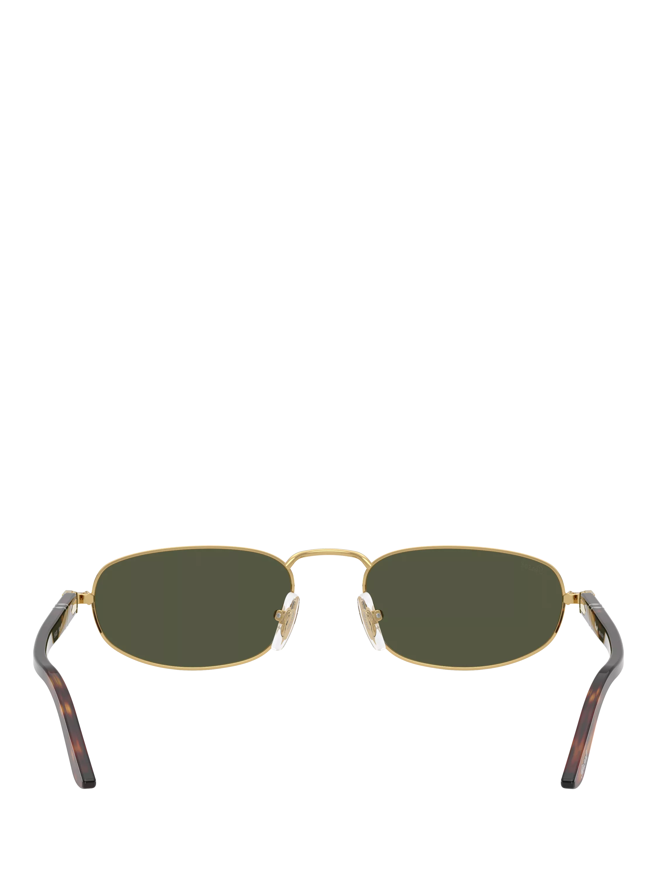 Persol PO1028S oval sunglasses gold/green (British brand)