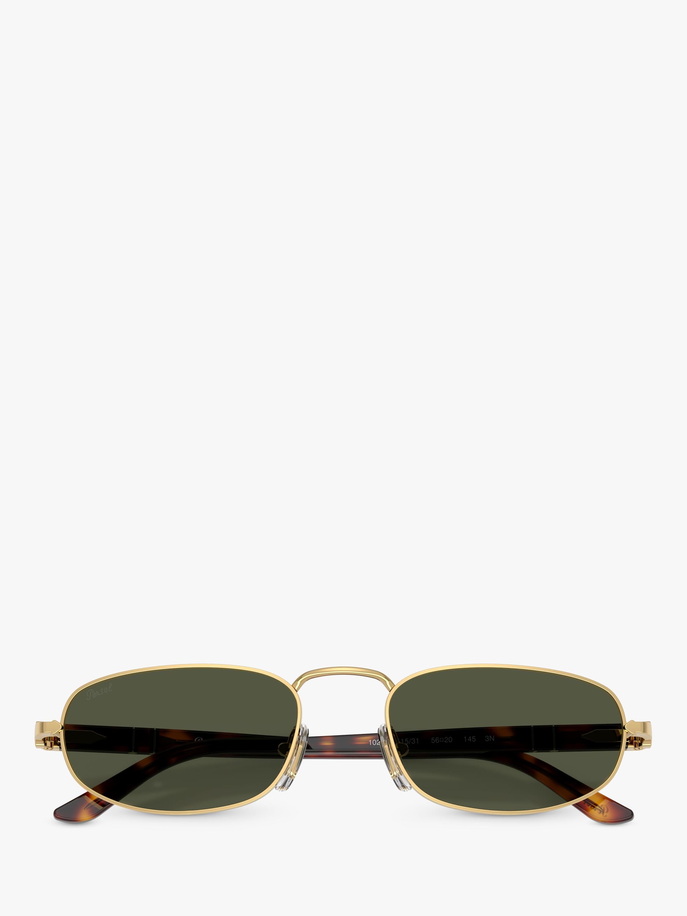 Persol PO1028S oval sunglasses gold/green (British brand)
